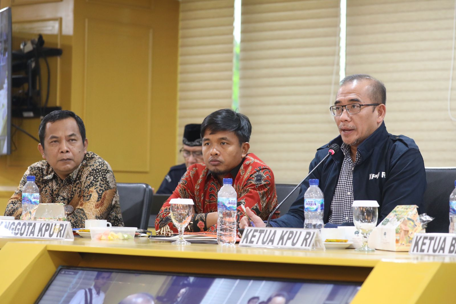 Raker dengan Komite I DPD, KPU Sampaikan Perkembangan Tahapan Pemilu